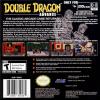 Double Dragon Advance Box Art Back